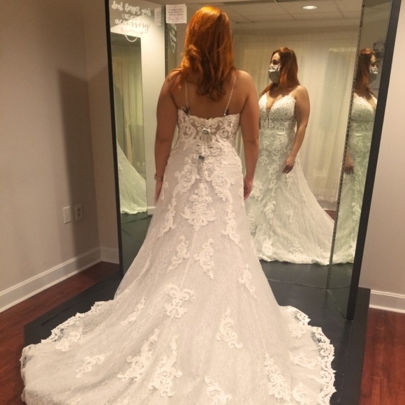 Maggie Sottero - Size 16 - A-line - Misty Mauve